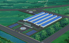 大型规划类鸟瞰效果图展示